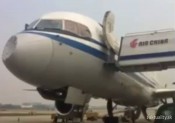 Čínske lietadlo sa možno zrazilo s UFO